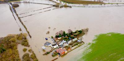 floods fields homes