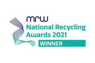 MRW National Recycling Awards 2021 winner logo