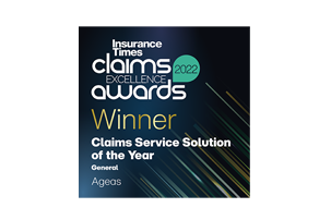 Insurance Times Claims service solution of the year award 2022 - logo