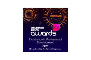 Insurer Times - Excellence in Professional Development - Bronze Award 2022