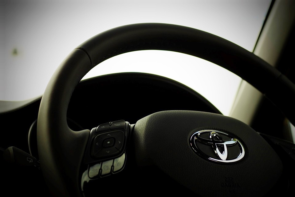 Toyota steering wheel