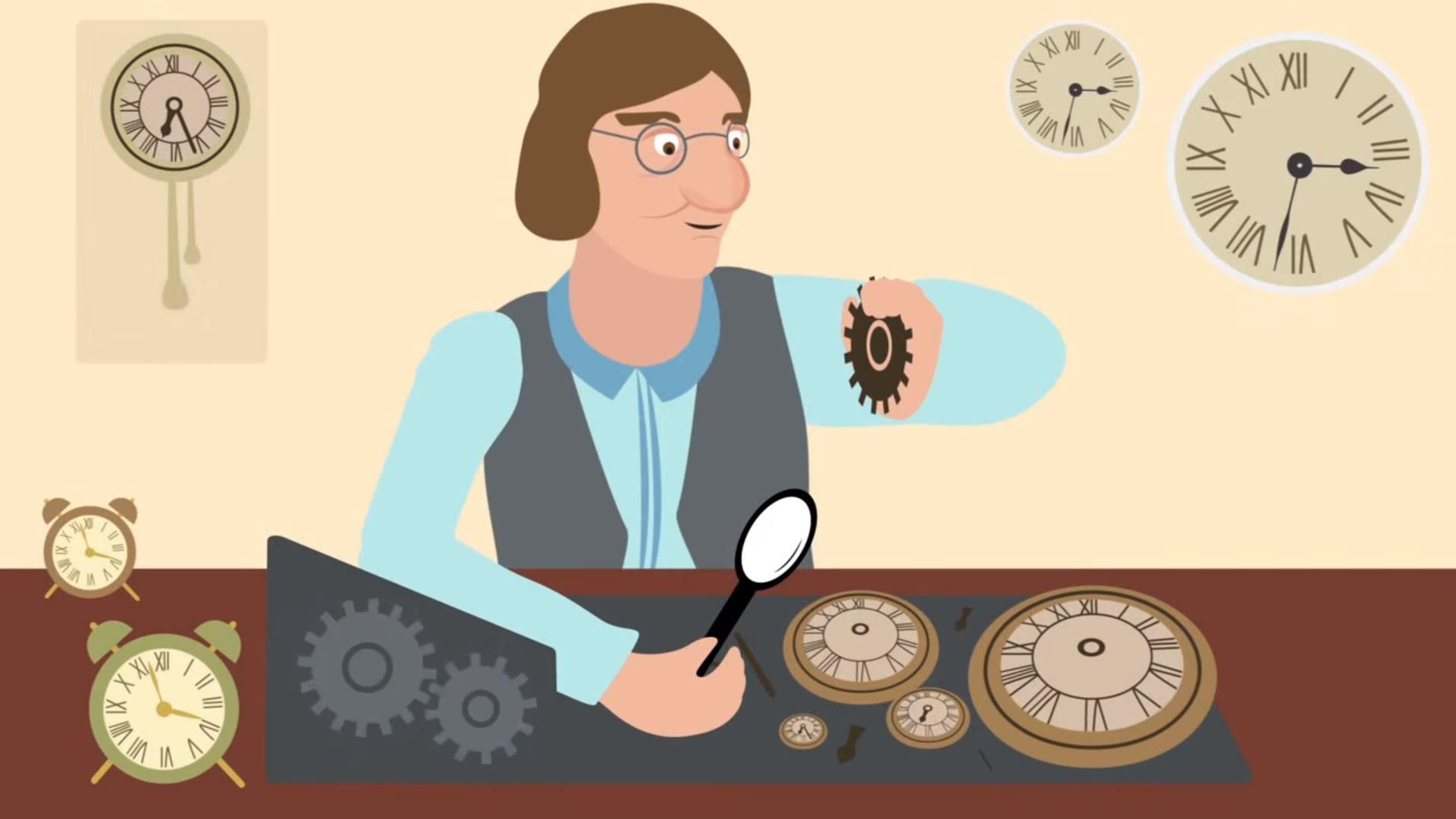 Hickory Dickory Dock BIBA animation