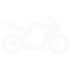 Icon of a white motorcycle