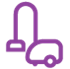 Icon of a purple hoover