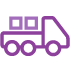 Icon of a purple van