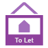 Icon of a purple to let sign