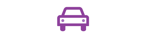 car icon purple