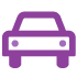 Icon of a purple car