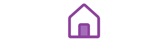 Home icon in purple