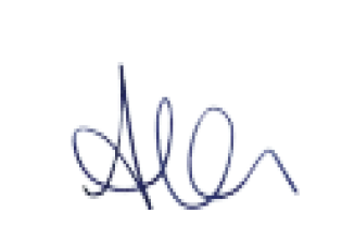 CEO signature