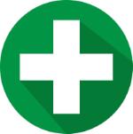 Green cross medical logo
