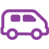 Icon of a purple van