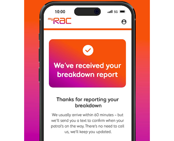 MyRac app mobile