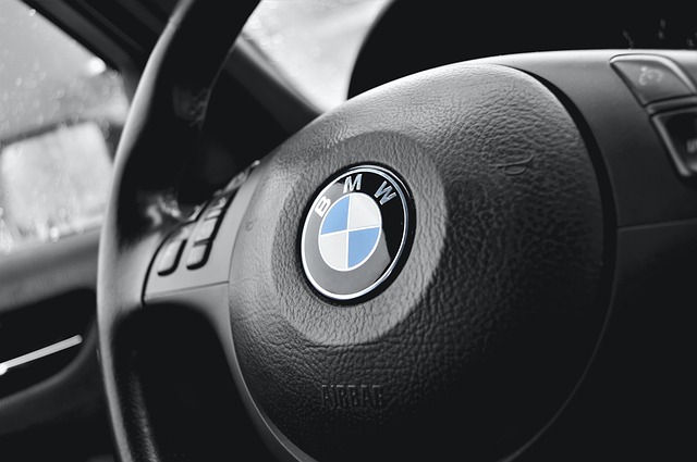 BMW 3 series steering wheel