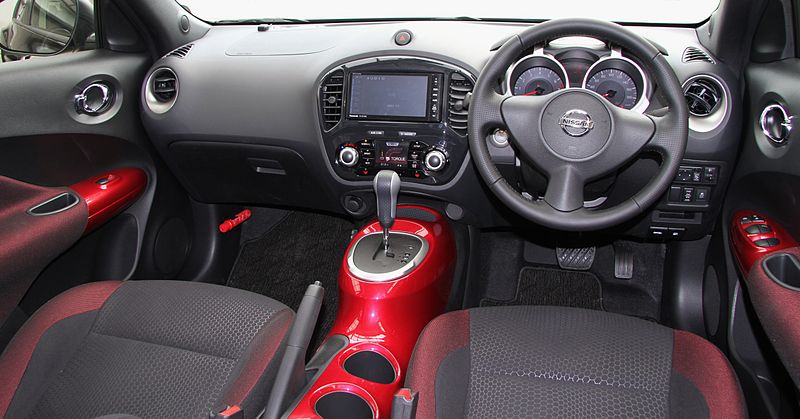 Nissan Juke car interior