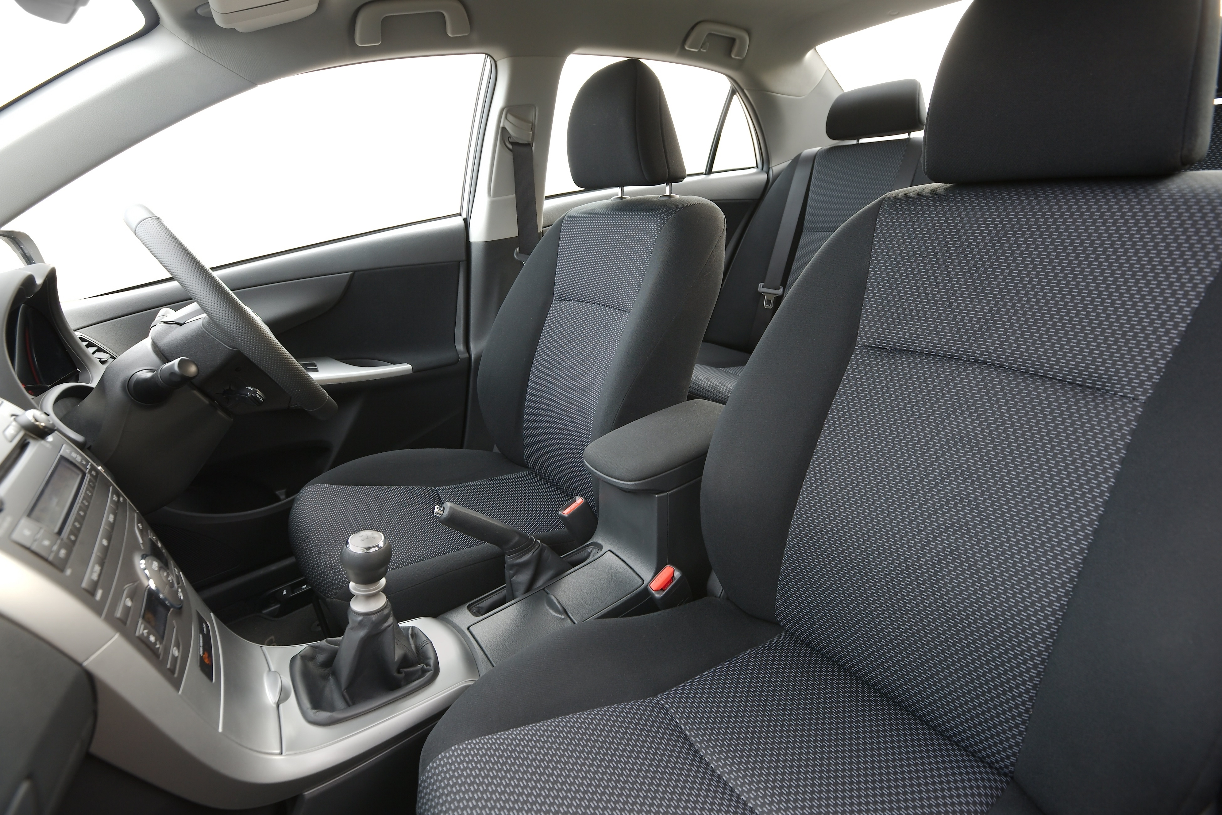 New SEAT black car interior 
