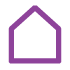 Icon of a purple house