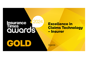 Insurance Times Awards 2024 - Excellence in Claims Technology - Gold award