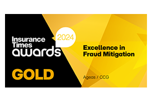 Insurance Times Awards 2024-  ‘Excellence in Fraud Mitigation’  Gold
