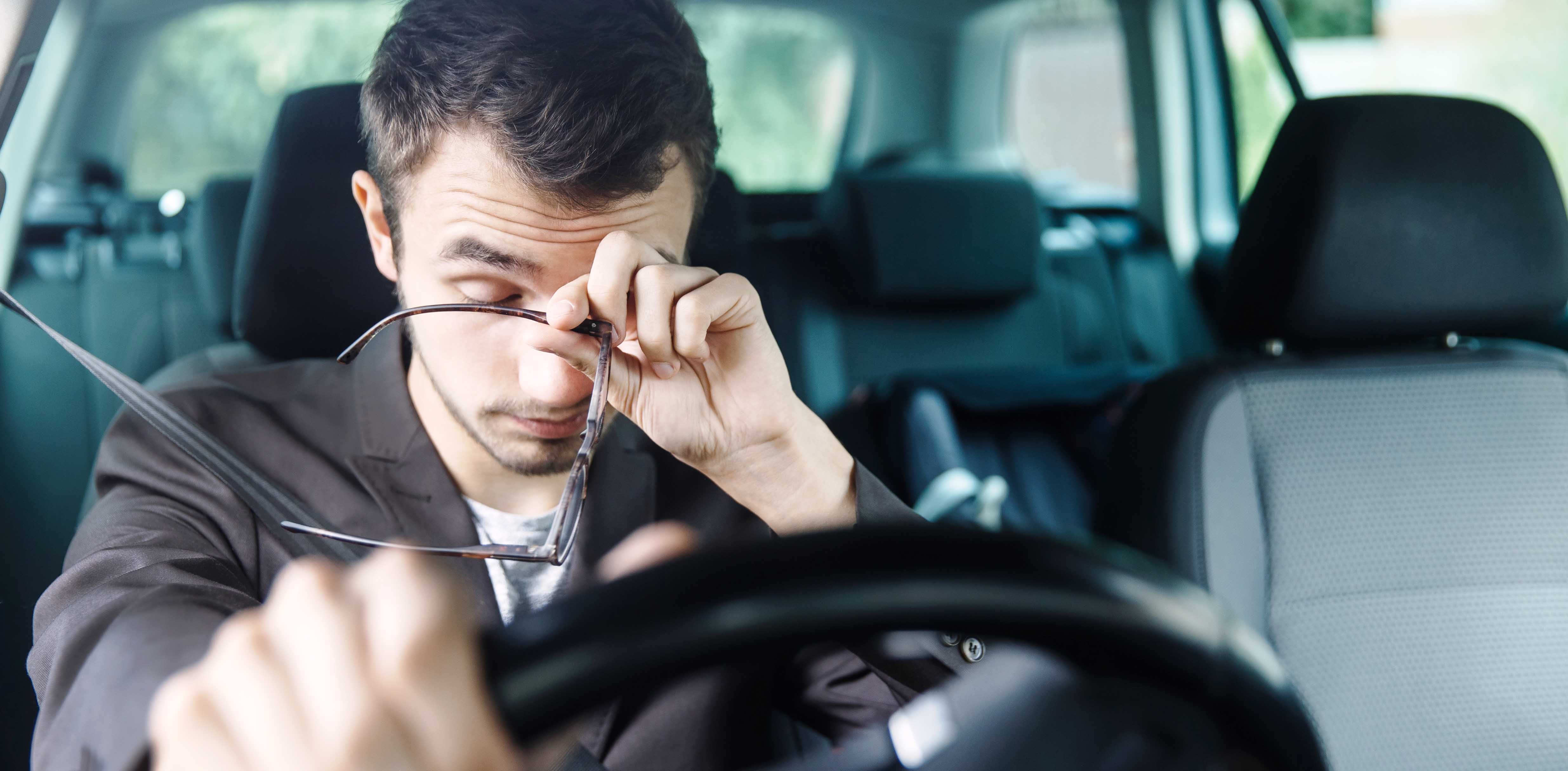 What can a driver do to control emotions while driving?