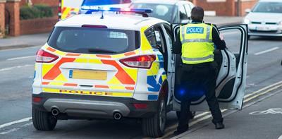 police car police officer