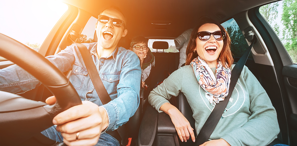 happy family car