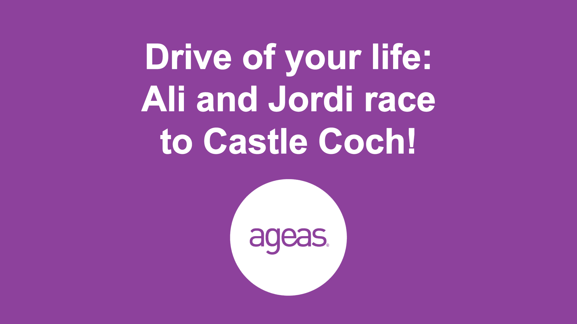 Ali and Jordi take the Drive of Your Life test
